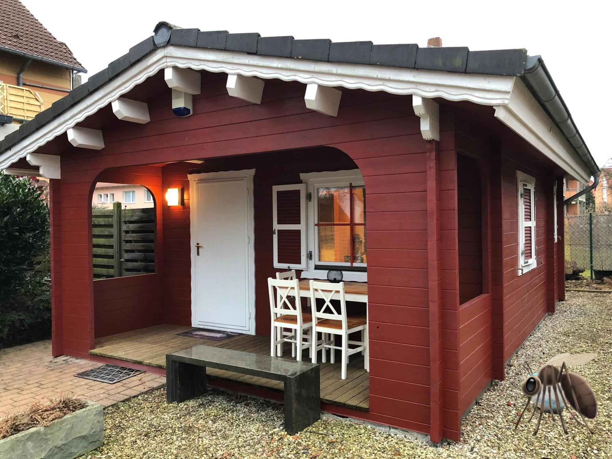Villa Neu! Ferienhuette Tiny House Schoningen Exterior foto